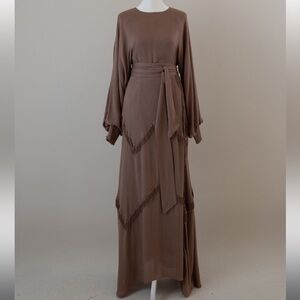 Batul the Collection Atheena Dress - NWT, size M, Desert Brown
